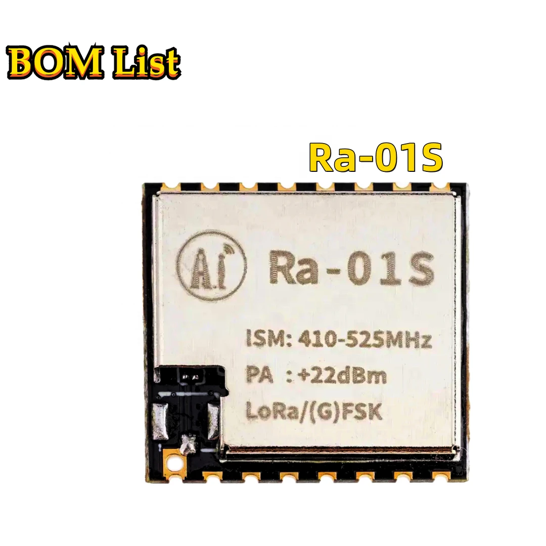

Ai-Thinker Ra-01S LoRa wireless radio frequency module SX1268 chip 433MHz ultra-low power consumption