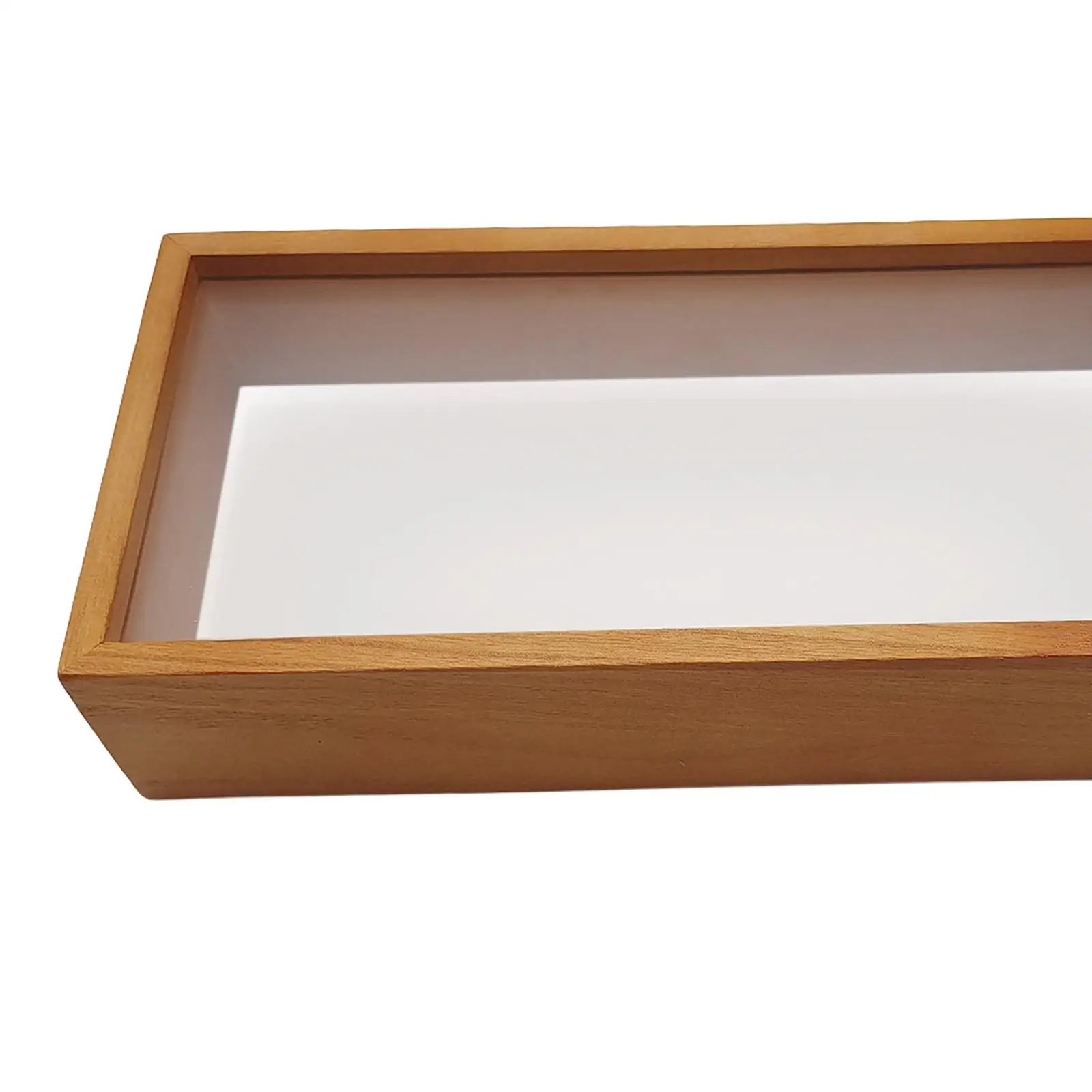 Shadow Box Frame Plexiglass Storage Box for Wedding Photos Handicrafts