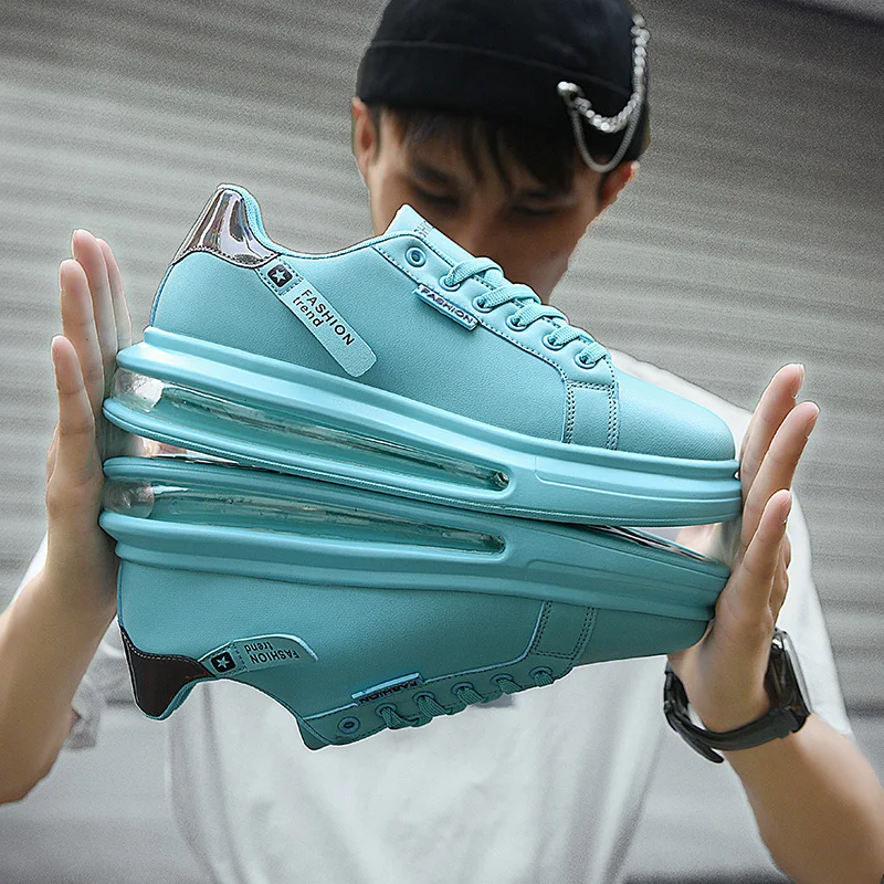 Fashion Brand Sneakers Men Casual New Soft Comfortable Pu Leather Breathable Flats Shoes For Man Tenis Masculino_voghion.com