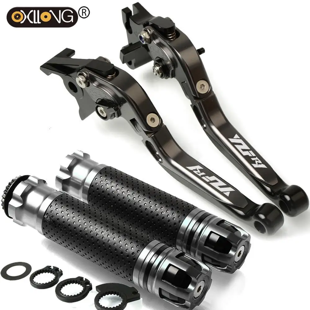 

Motorcycle CNC Brake Clutch Levers Handlebar grip Handle Hand Grips For YAMAHA YZF R1 YZFR1 YZF-R1 2004 2005 2006 2007 2008