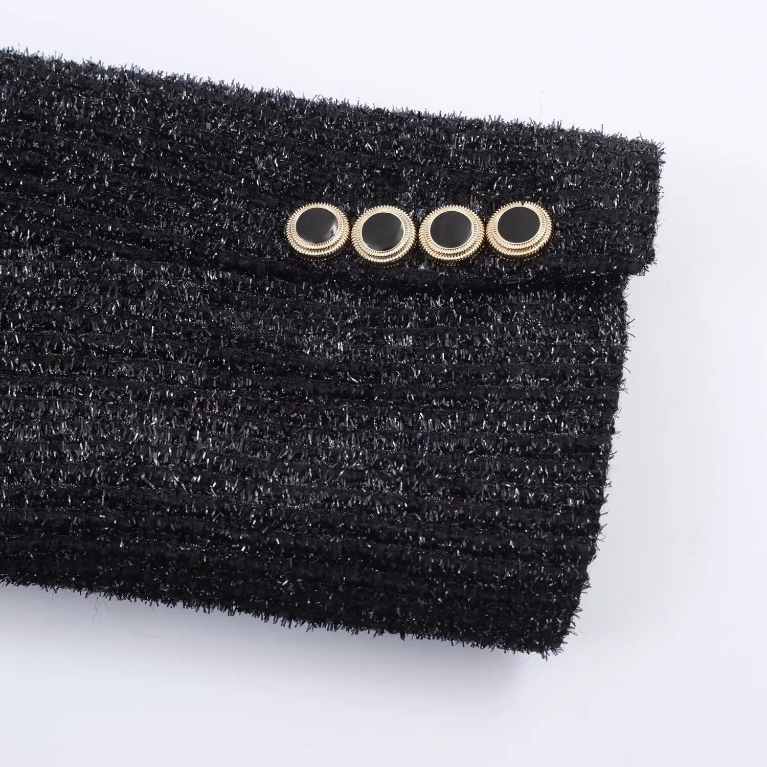 Women's Blazers Coat Spring Autumn Female Long-Sleeve Blazers With Metallic Thread Lady Double-Breasted Elegant Casual Ol Jacket