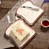 Dessert Bread Plate Ceramic Breakfast Plate for Steak Pasta Sushi Household Kitchen Serving Platter 3