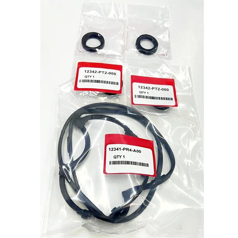 Valve Cover Gasket Spark Plug Seals For Honda 97-01 CR-V B20Z B20B 12341-PR4-A00 12341PR4A00 12342-PT2-000