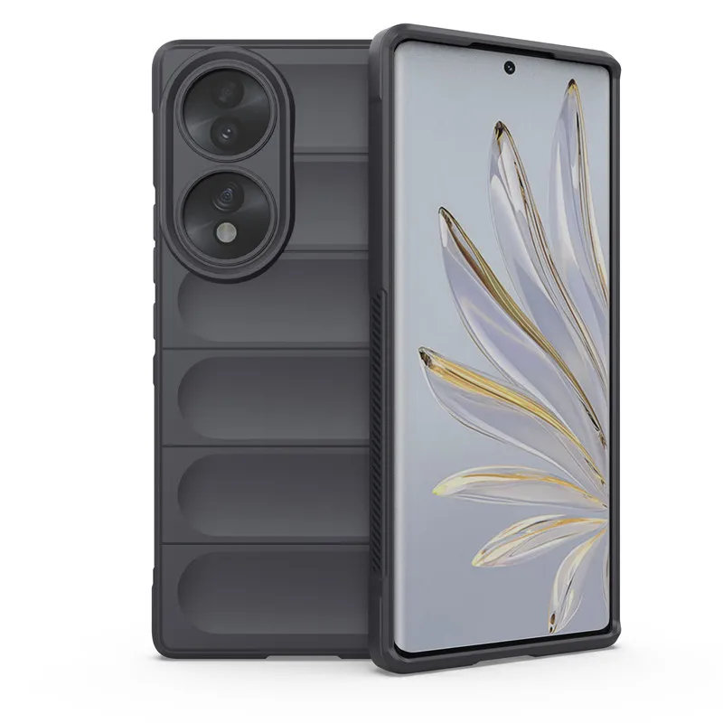 Shockproof Soft Silicone Rubber Bumper Phone Cover, 6.67 Inch
