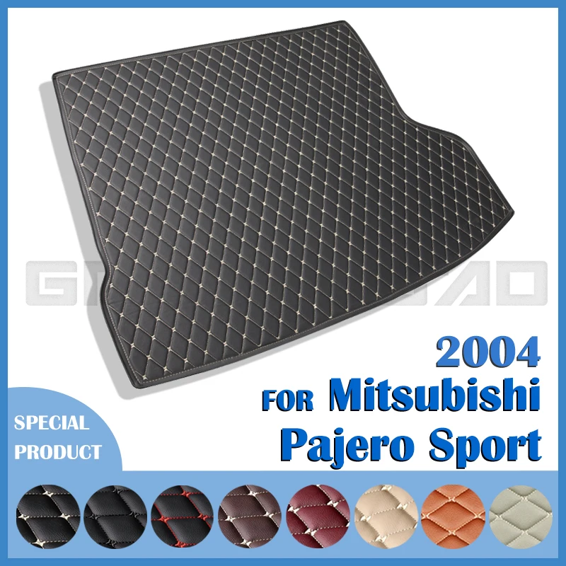 

Автомобильный коврик для багажника Mitsubishi Pajero Sport 2004, автомобильные аксессуары на заказ, украшение интерьера автомобиля