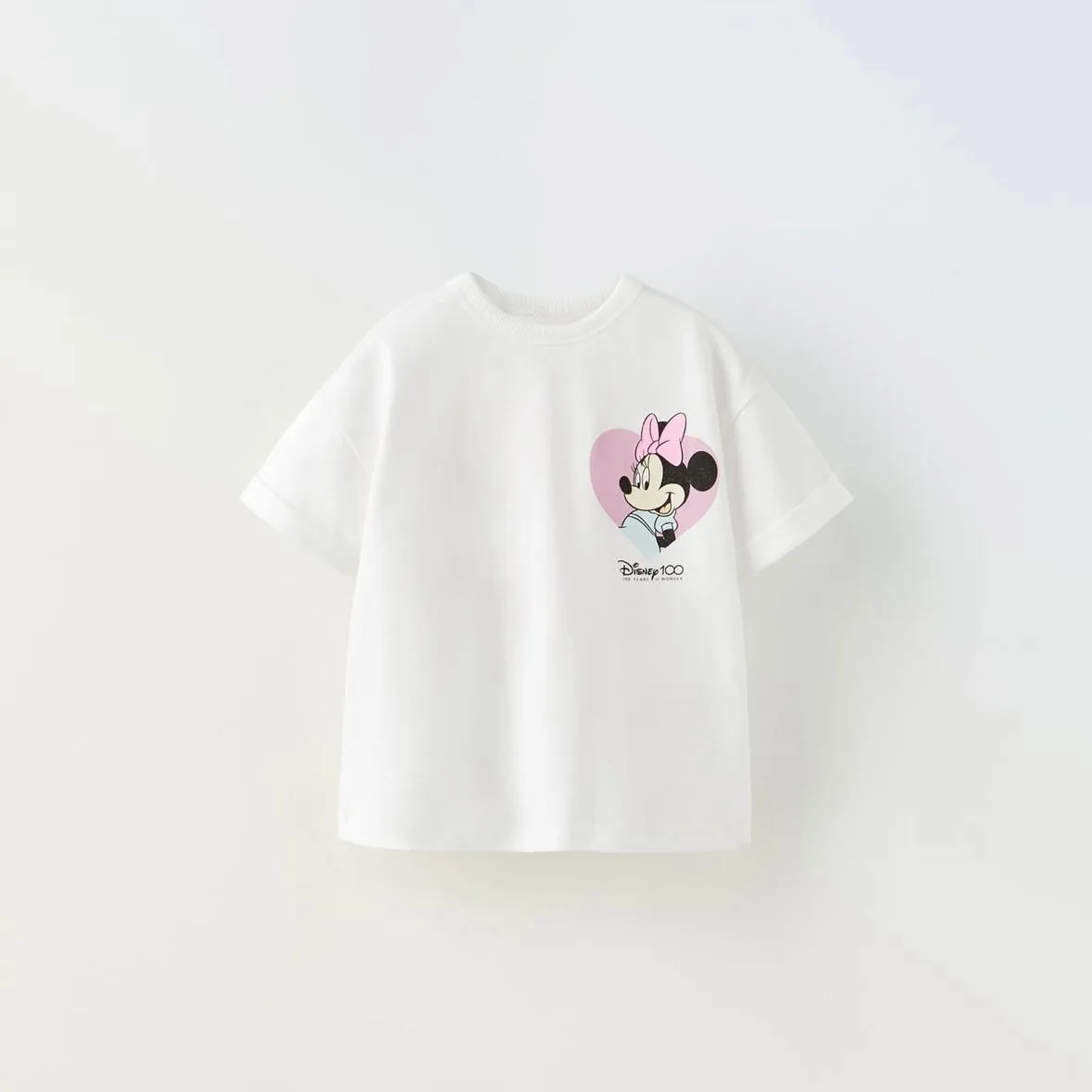 Girls Tees Casual Loose Simple Tees Thin Short Sleeve Tees Kids New Round Neck Bottoming Shirt Infant Cute Print White TShirt 2