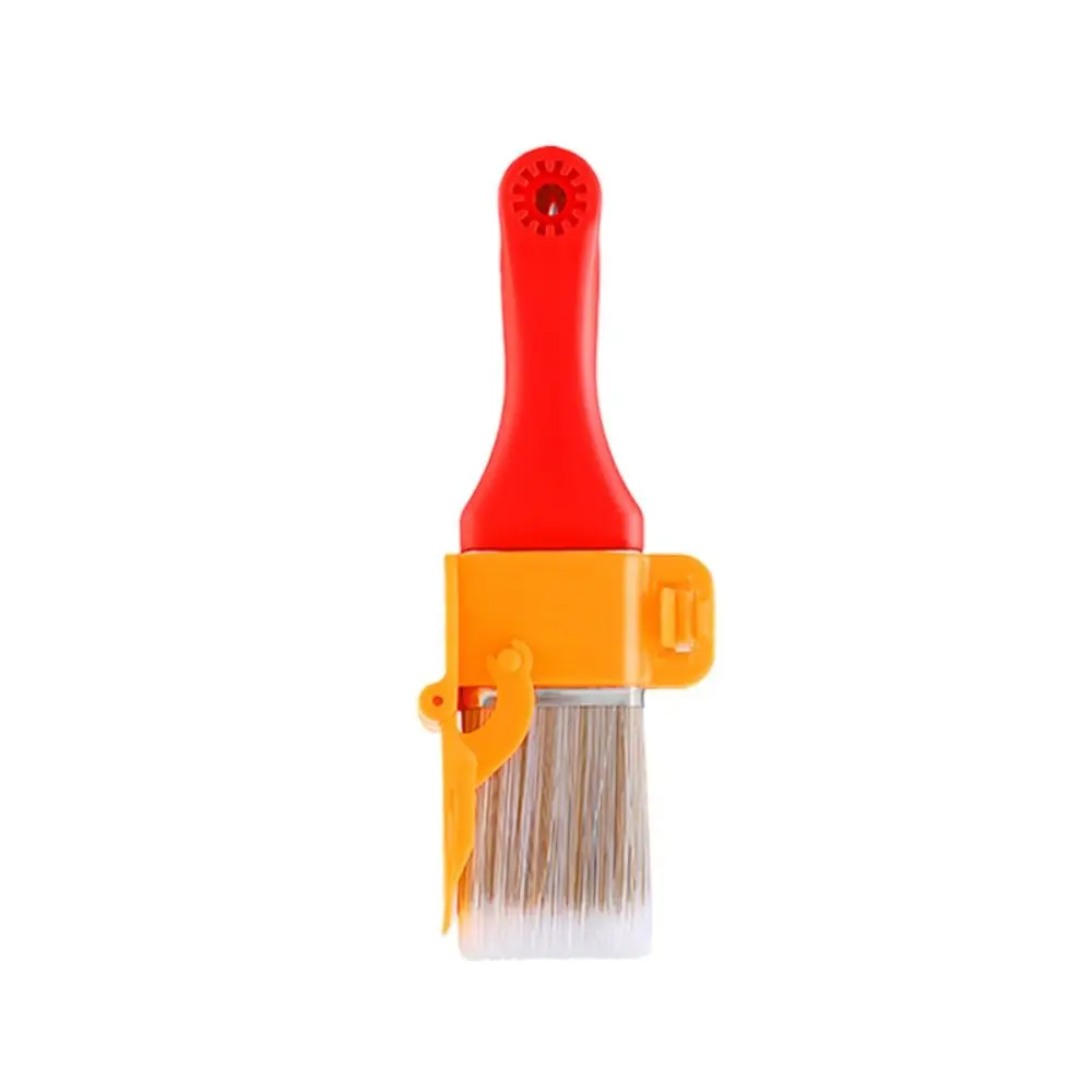 Adjustable Edging Color Separation Brush Soft Bristle Profesional Paint Brush PET Extension Pole Wall Brushing Tools Wall