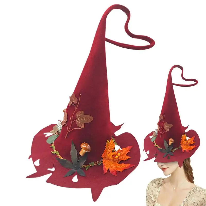 Halloween Witch Hat Comfortable Felt Costume Accessory