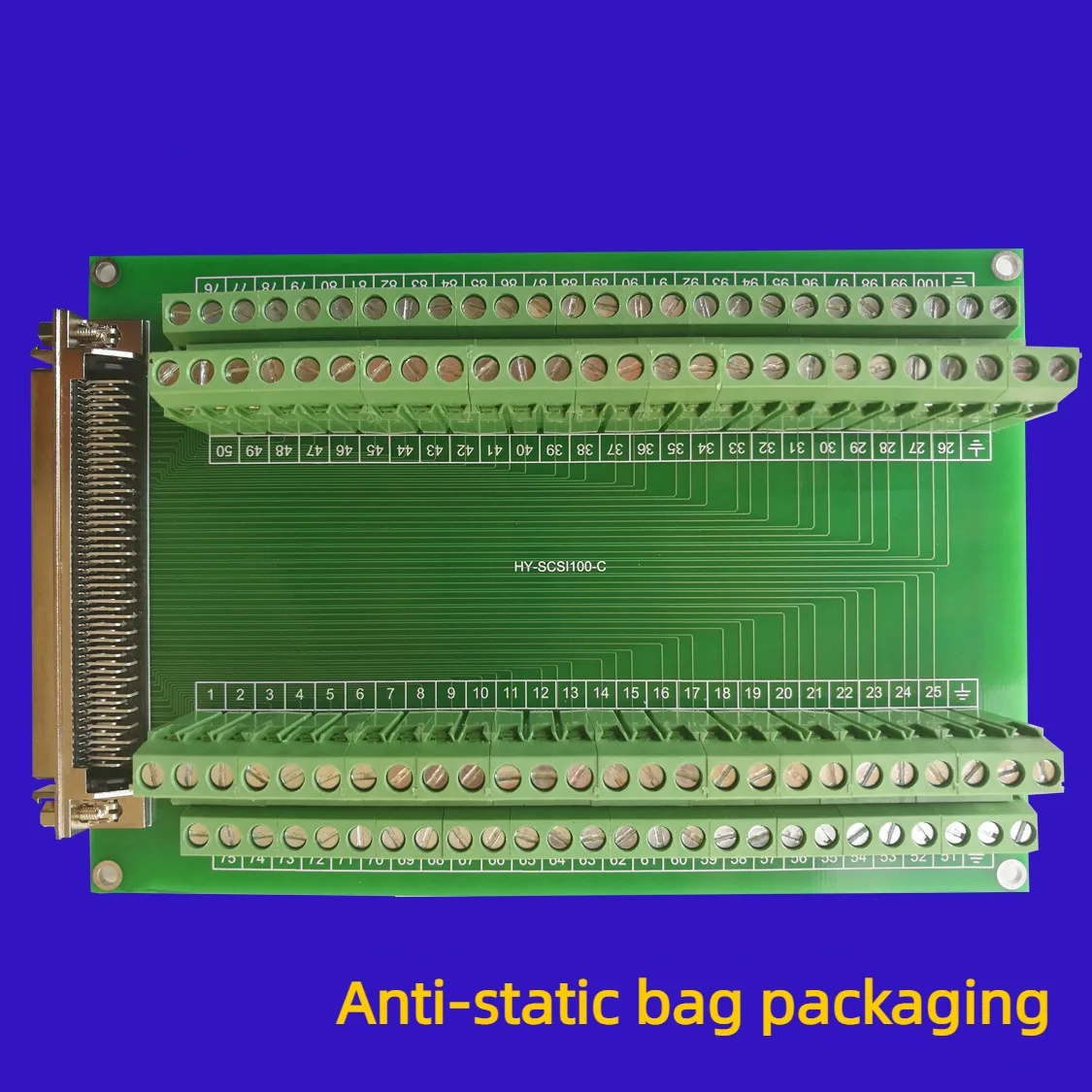 

SCSI100 Женский адаптер Клеммная колодка ADAM-39100 DIN-100S-01 с ушками