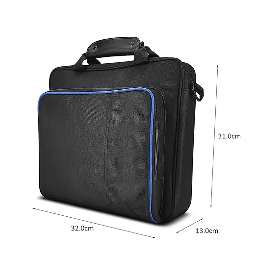 1 Pezzo Adatto per Accessori Console di Gioco P4, Organizer Monospalla e Organizer P4 SLIM, Borsa da Viaggio Portatile per Console P4 - immagine 4