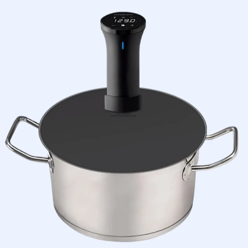 Sous Vide Silicone Cooker Lid Precision Cooking Culinary Sous Vide Vacuum Low Temperature Cooker Kitchen Cooking Gadgets sous vide cooker lid