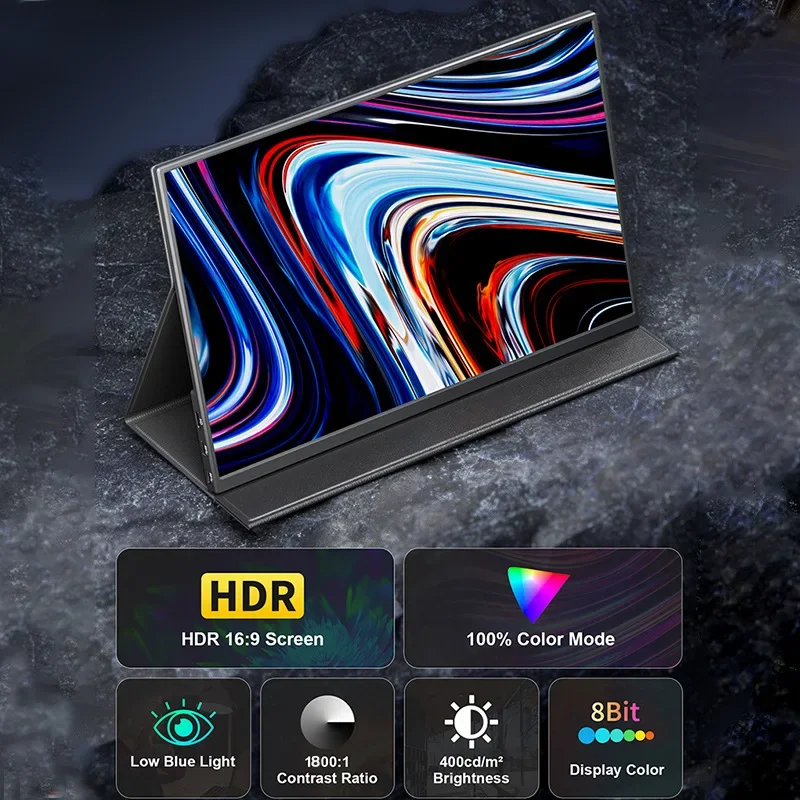 13.3 ġ 4K UHD ġũ ޴ , PC Ʈ XBox PS4/5 ġ ̹ ÷, 3840x2160P 100% sRGB 1800:1 ȭ