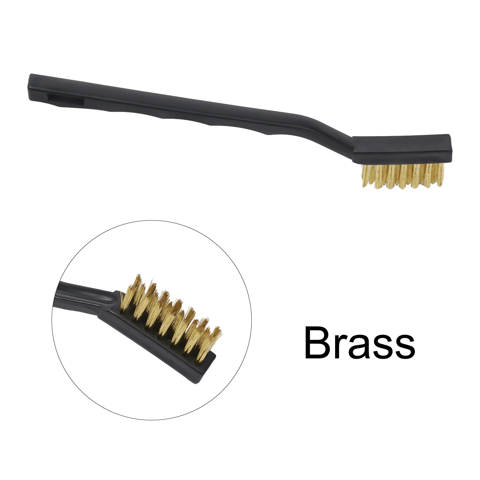 10Pcs 7 zoll Entfernen Rost Pinsel Messing Reinigung Polieren Metall Pinsel Messing Draht Stahl Draht Nylon Pinsel Sauber Werkzeuge hause Kits – Detail 14