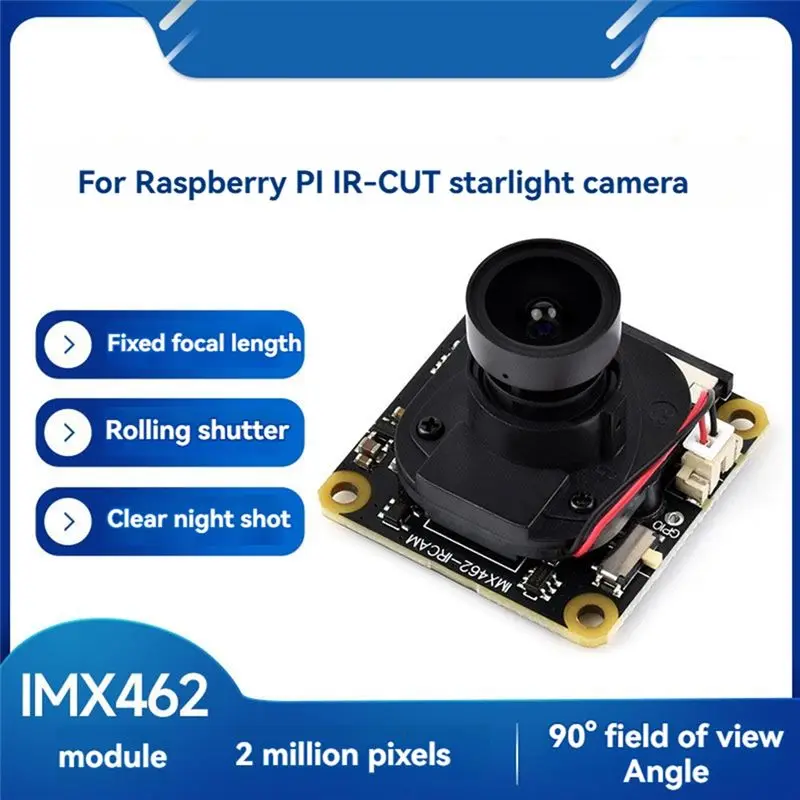Hot-IMX462 웹캠 IMX462 USB 카메라 모듈 IR-CUT 스타라이트 카메라 Forraspberry Pi 고정 초점 USB 카메라 모듈