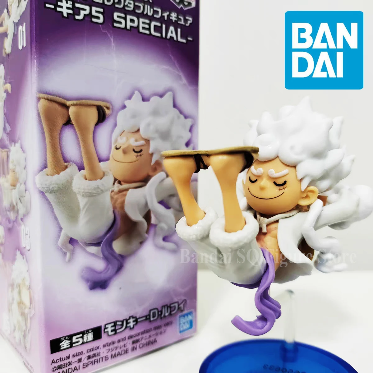 Originale Bandai One Piece Nika Rufy Wcf Figure Limited Nika Monkey D. Rufy Gear5 Anime Action Figurine Model Banpresto Toys