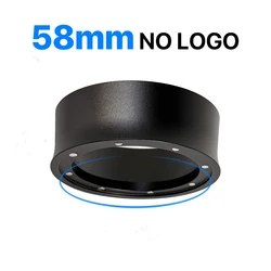 Magnetic Coffee Dosing Funnel and Portafilter Ring - Essential Barista Tool (58mm - Black)