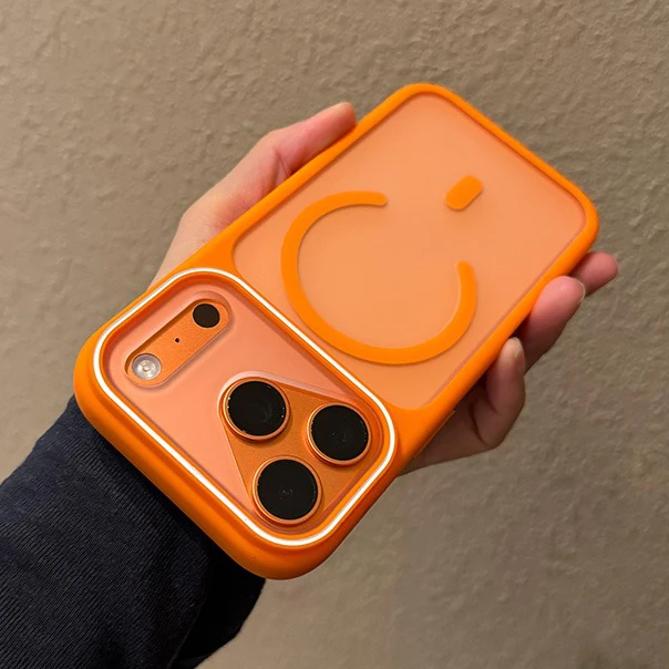 Translucent Matte MagSafe-Compatible Double Color Contrast Case