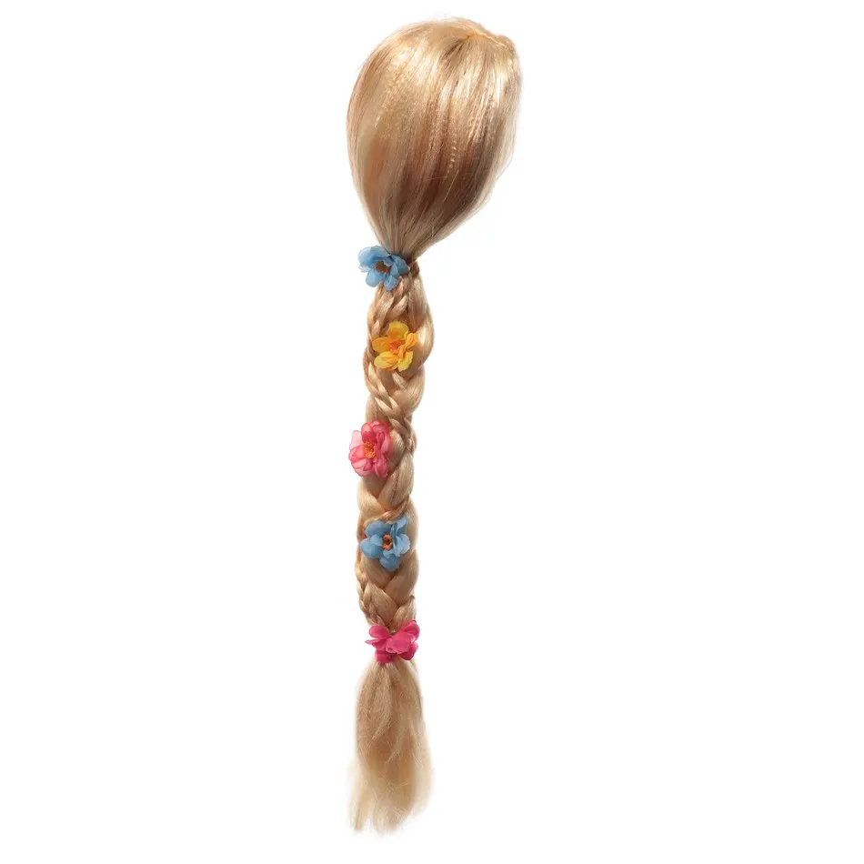 Girls Princess Cosplay Wig Kids Halloween Carnival Party Frozen Elsa Anna Dress Up Accessories Child Mermiad Snow White Wig