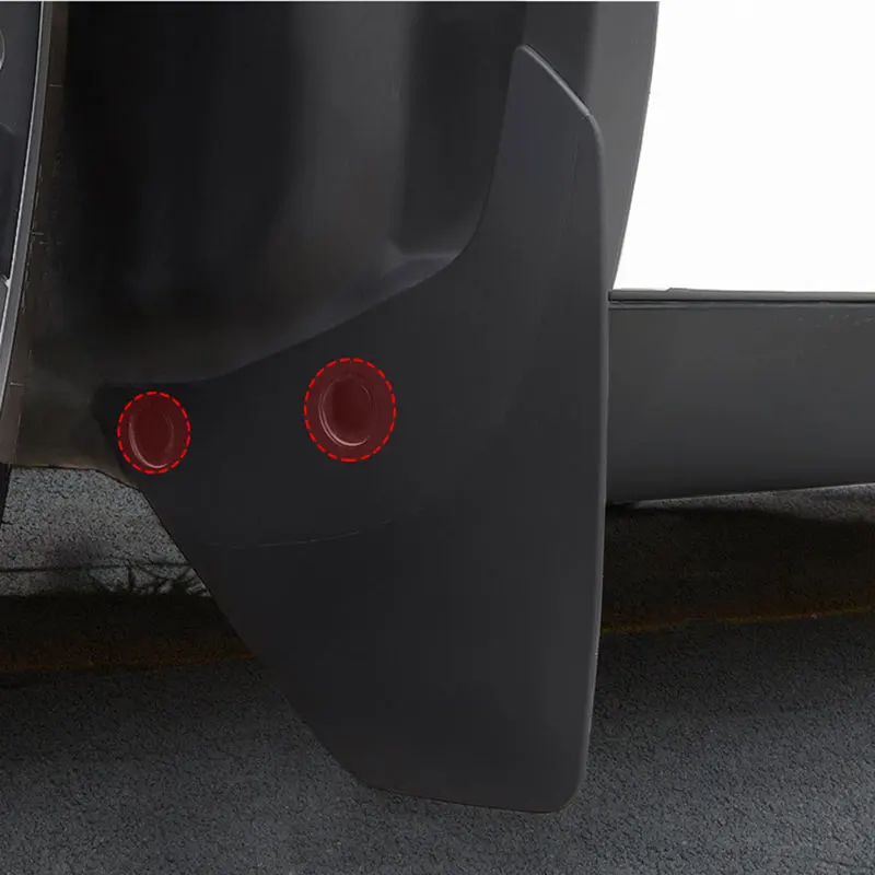 Mud Fenders Modification For Tesla Model 3 Model Y 2017-2023 Car Exterior Accessories ABS Mudguards 4Pcs