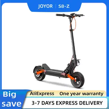 JOYOR S8-Z Scooter elettrico per adulti 600W Motore 48V26AH Batteria E-Mountain Escooter 10 "Pneumatico pneumatico Pieghevole Scooter elettrico