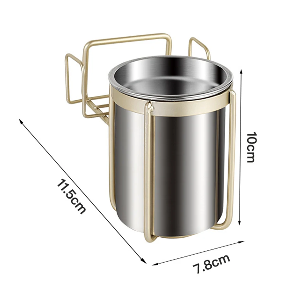 Cigarettes Ashtray Ashtrays Wall Mounted Cigarettes Weed Ashtrays Waterproof Cigarette Bin Ashtray Storage Grid Home Bedroom Toilet