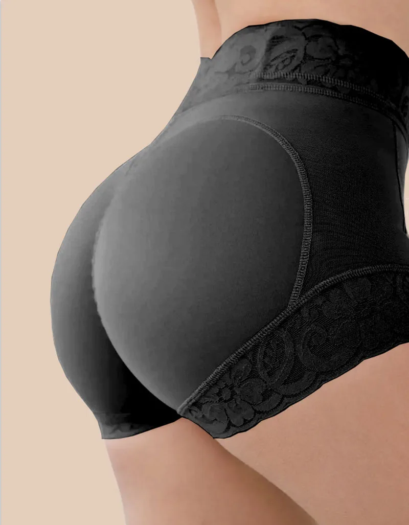 Buy Fashiol Women Waist Trainer Shapewear High Waist Tummy Control Butt  Lifter Panty Thigh Slimmer (Best Fits Upto 32 to 38 Waist Size) (Black  Beige) Fits Upto- M, L, XL,XXL (Black) Online