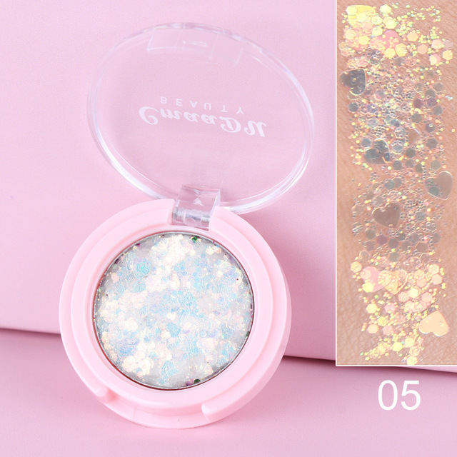Jewels Eyeshadow Shimmer Pigment Body Face Eye Glitter Sequin Gel Cream Eye Shiny Skin Face Festival Cosmetic Glitter