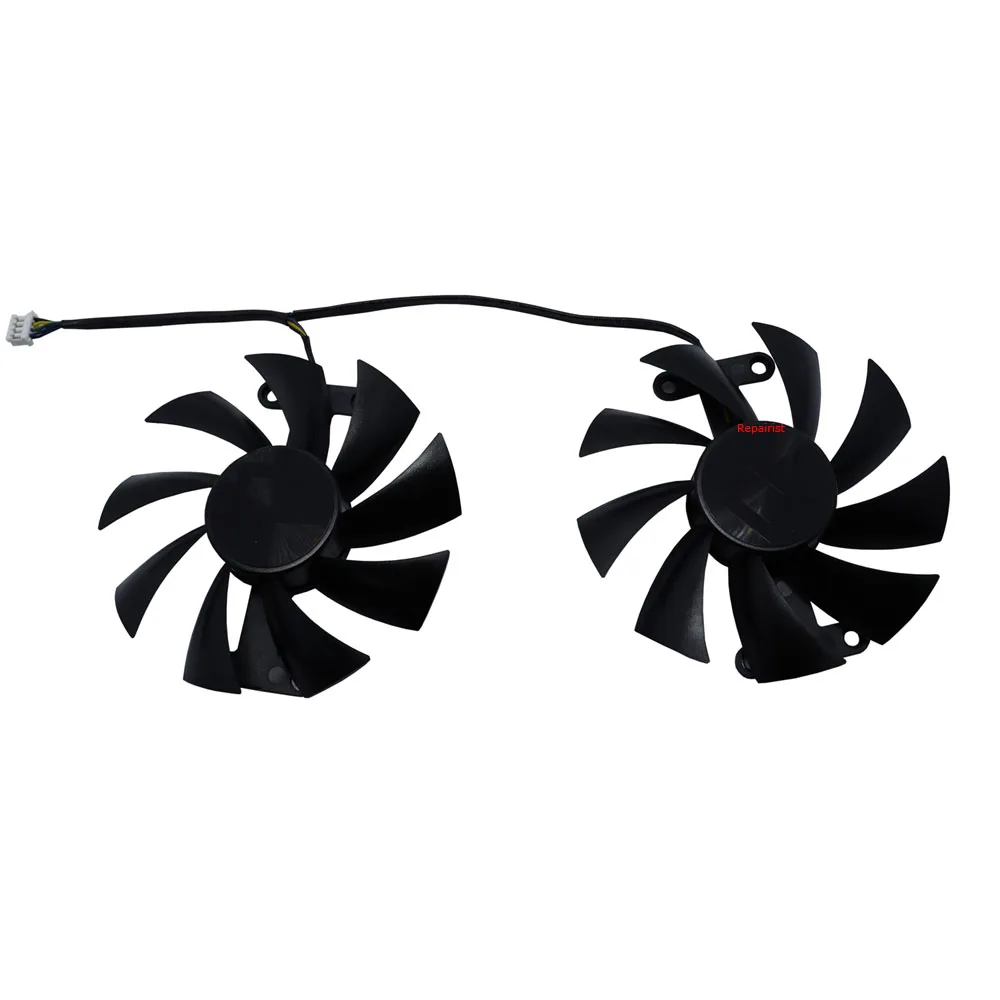 

2Pcs/Set PLA09215B12H Graphics Cards Fan For Powercolor Red Dragon RX580 8GB AX RX470 RX480 Video VGA GPU Replace