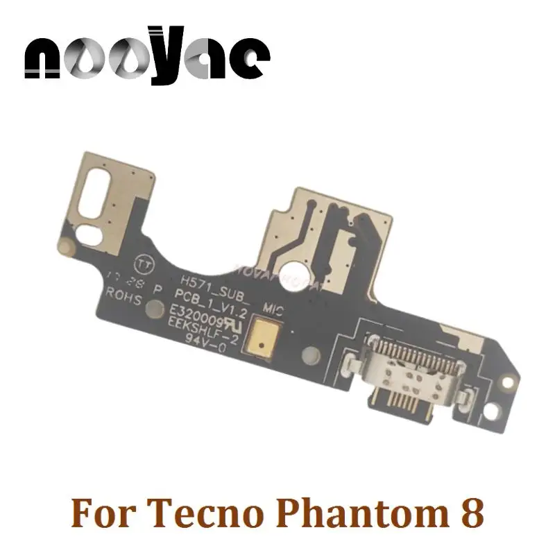 

For Tecno Phantom 8 USB Dock Charger Port Plug Jack Microphone MIC Flex Cable Charging Board