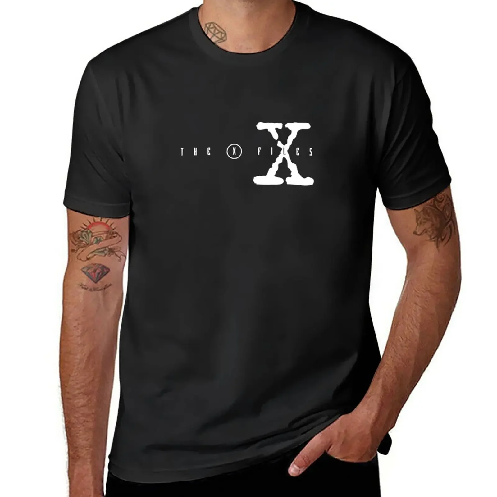

X FILES T-Shirt Short sleeve tee sublime aesthetic clothes mens vintage t shirts