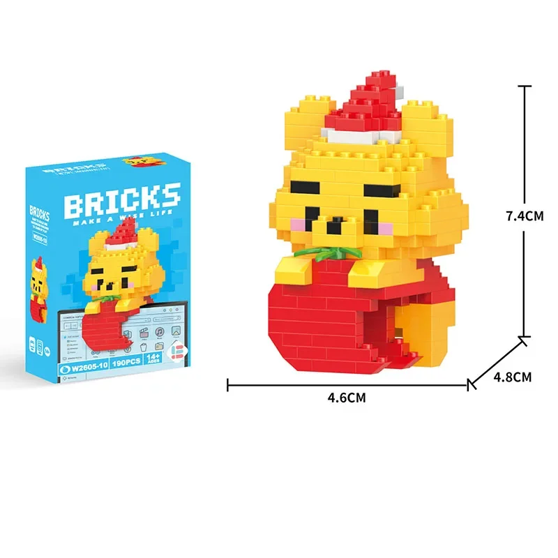 Bloques de construcción de Hello Kitty de Sanrio, personaje de dibujos animados, Melody, modelo ensamblado, bloques de construcción, muñecas, juguetes, regalos para niños