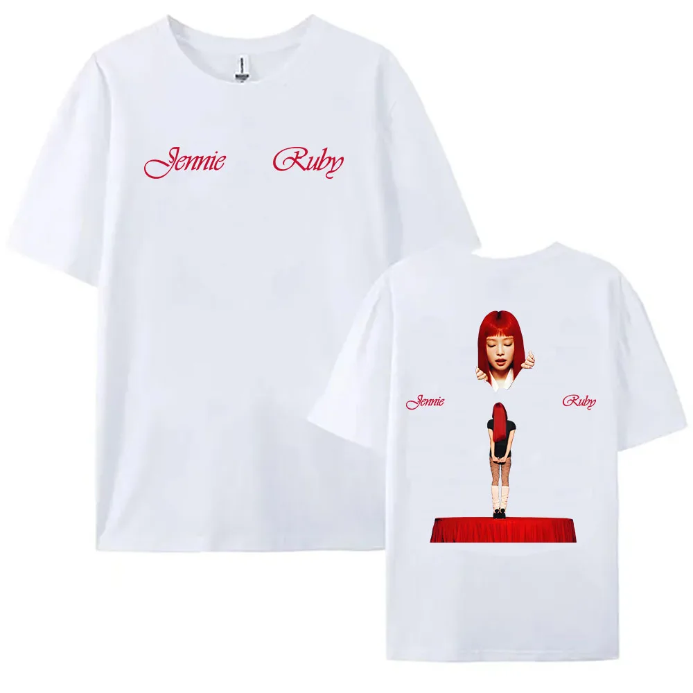 Jennie Ruby The 1st Studio Album Merch Tshirt Kim Mantra By Jennie
