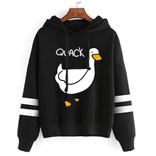 

Women Hoodies Drawstring Loose Kwaii Duck Quack Casual Female Fashion Hoody Tops Sweatshirt Women Y2k Aesthetic Hoodie Harajuku