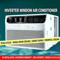Climatiseur de fenêtre à conversion de fréquence, machine mobile tout-en-un, grande capacité 1P, climatiseur portable pour chambre de location, 1,5 CV 2