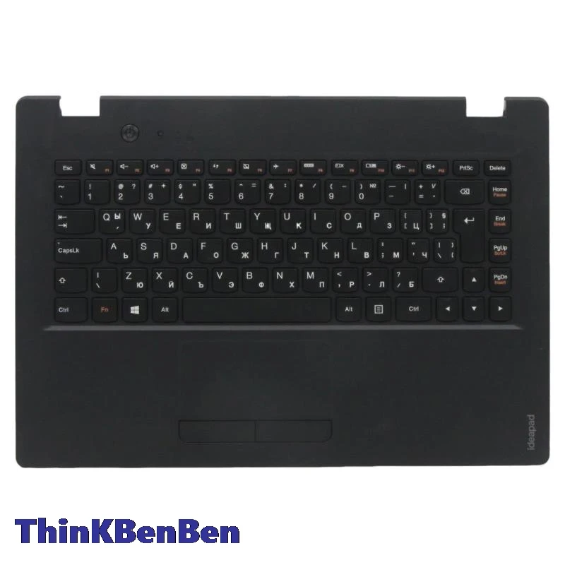 

BG Bulgaria Black Keyboard Upper Case Palmrest Shell Cover For Lenovo Ideapad 100S 14 14IBR 5CB0K65036