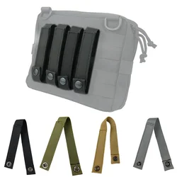 Tactical Nylon Molle Ribbon Webbing Buckle Military Key Hook Clip Belt Hooks Bottle Holder Outdoor Hiking Climbing Carabiner