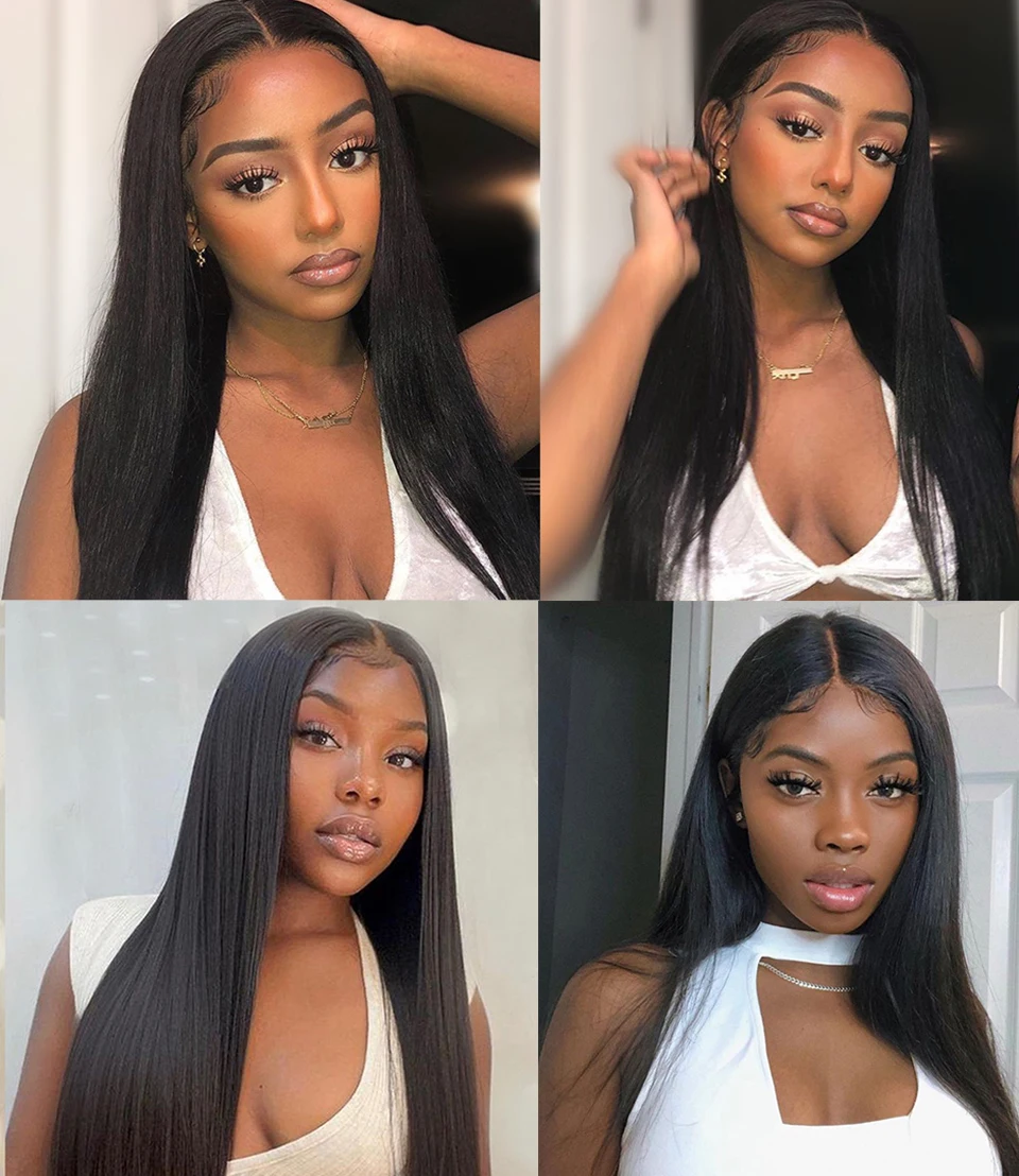 Human Hair Bundles 20 22 24 26 28 inch Bone Straight Thick Natural Indian Weaves Remy Extensions
