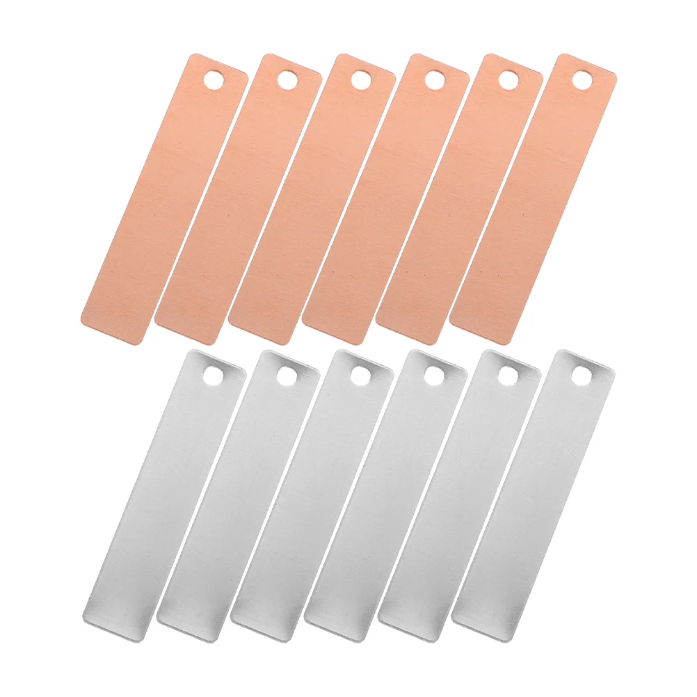 400 Pcs Copper Zinc Strips Copper Sheet Zinc Anode Plate Geography Supplies Educational Equipment Science Teaching Materials