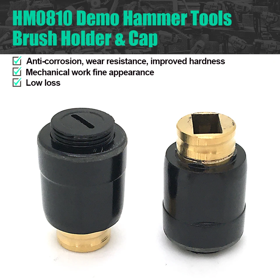 CarbonBrushHolderCapReplacementSparePartsForMakitaDemolition