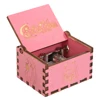 Retro Wooden Music Box Multifunctional Manual Carved Music Box Decorative Music Box Beauty Girl Style Music Box Christmas Decor 1