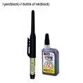 1 pen 1 ink black