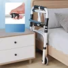 Quad Cane with Seat and Adjustable Height, Walking Aid for Elderly and Disabled Folding Walking Stick with Seat 4
