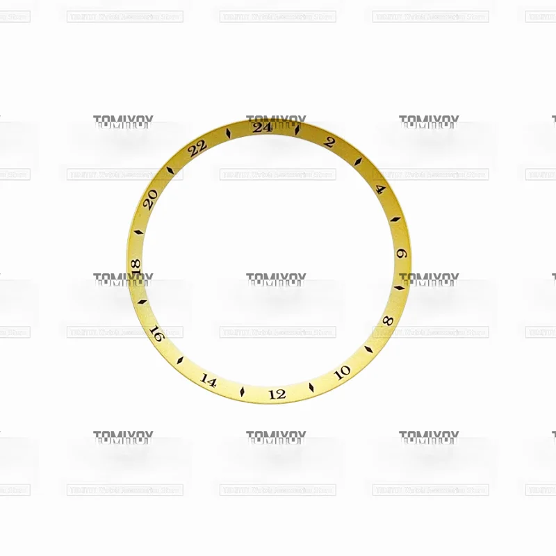 33MM*29MM Black Blue Yellow White Index Chapter Ring Fit For 39mm Watch NH35 Watch Case Presage Mechanical Watch