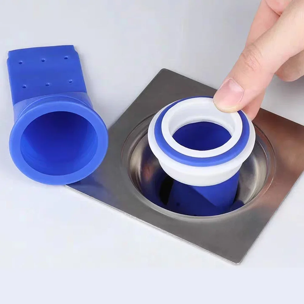 Silicone Floor Drain Anti Odor Smell Sinks Sewer Pipe Stopper Waste Hair Clogging Water Filter Bathroom Kitchen Toilet Strainers,sink filter,sink strainer,hair drain filter,floor drain filter,floor drain hair filter,floor drain hair catcher,drain hair catcher,hair drain catcher,shower drain catcher