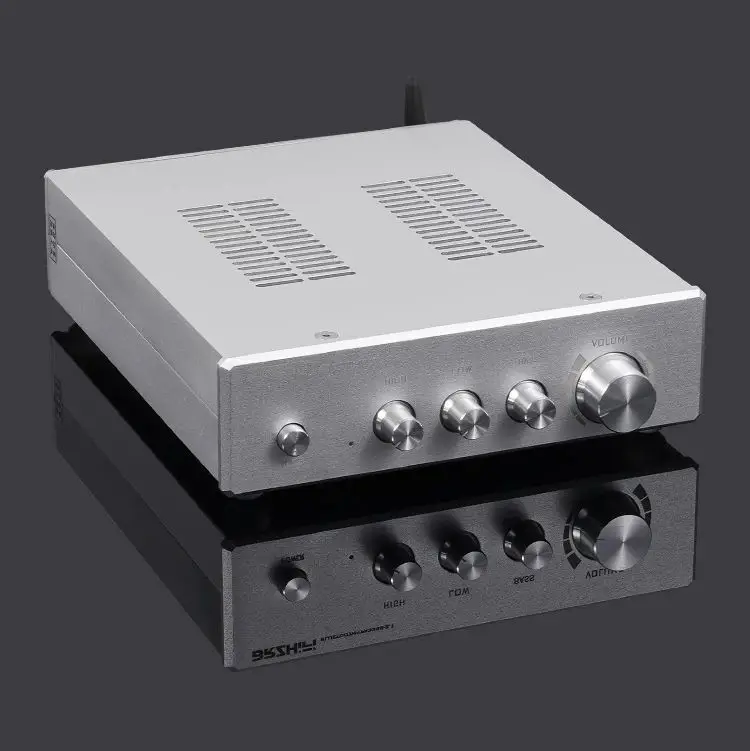 

Dual Core TPA3255 HIFI Audio Enthusiast High Power 2.1 Channel Bluetooth Amplifier with Heavy Bass 1200W