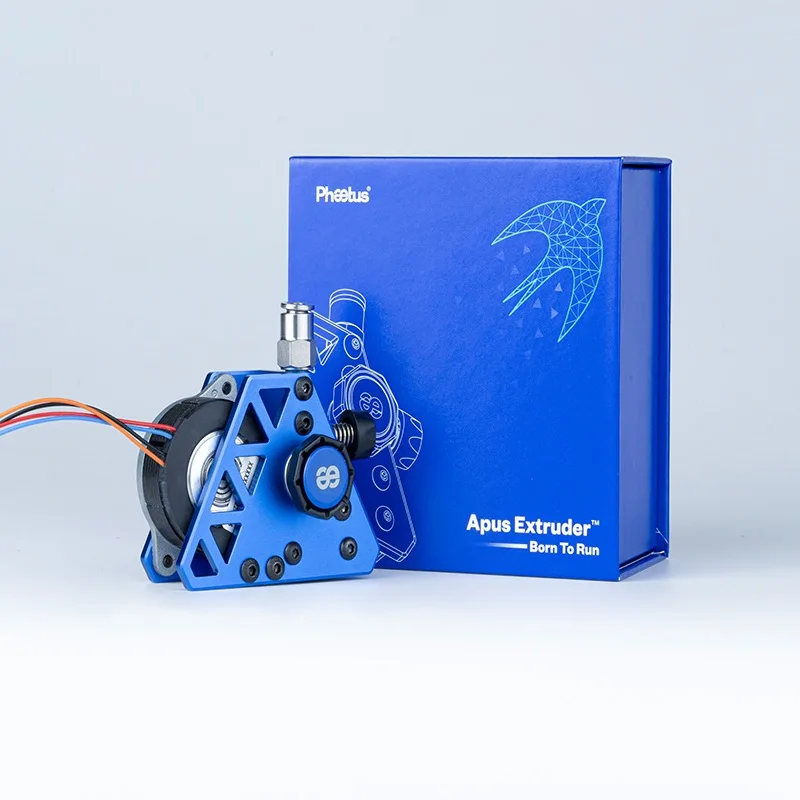 

TURUI RNC Double gear PHAETUS Apus Extruder 155g for voron vzbot lightweight Heav metaly 3d printer accessoriestr affic