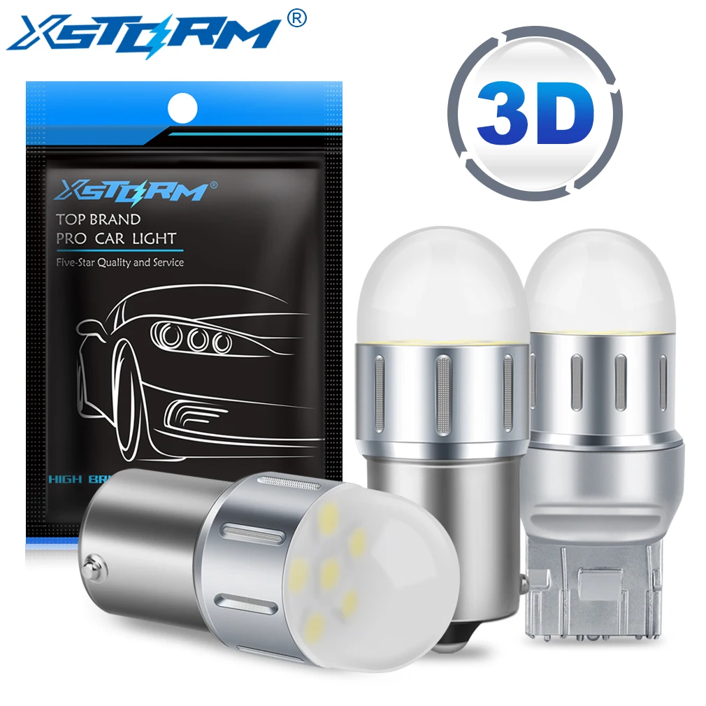 2Pcs 1156 Ba15S Bau15S P21W Led T20 Led W21/5W W21W 7440 7443 Py21W 1157 Bay15D Ba15D P21 5W Auto Del Segnale Di Girata Luce Di Lampadina T25 3157