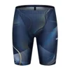 Men's Swim Jammer Athletic Training Swimsuit Shorts Swimming Trunks Beach Tights Pants Briefs Waterproof Swimwear Bathing Suit 4
