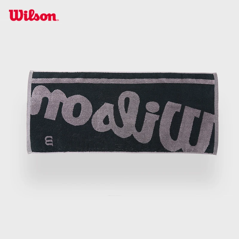 WILSON professional tennis badminton sweat-absorbent soft cotton sports towel bath towel WRZ5400
