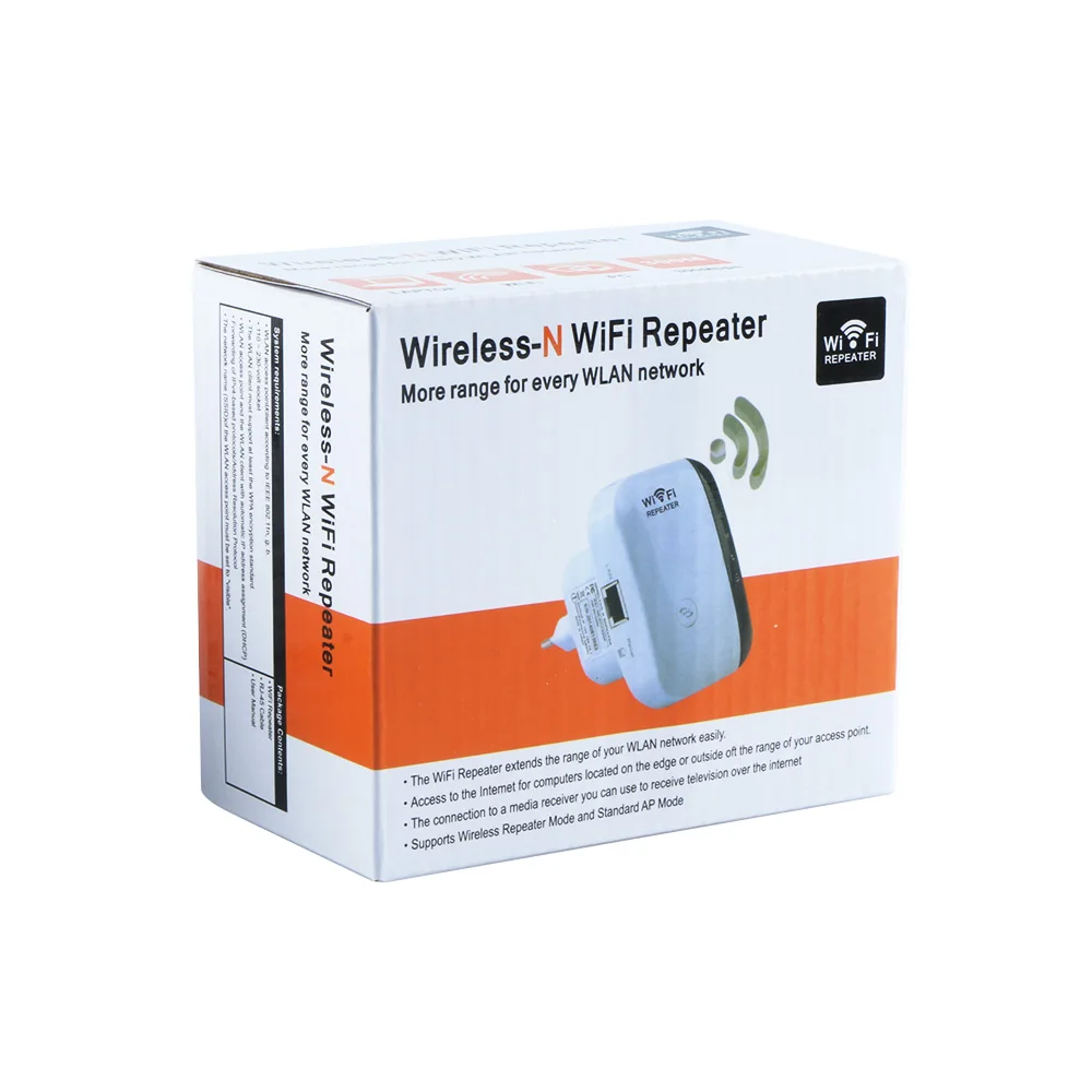 300Mbps WiFi Extender Amplifier Repeater Booster Wi Fi Signal 802.11N Long Range Wireless Wi-Fi Repeator Access Point